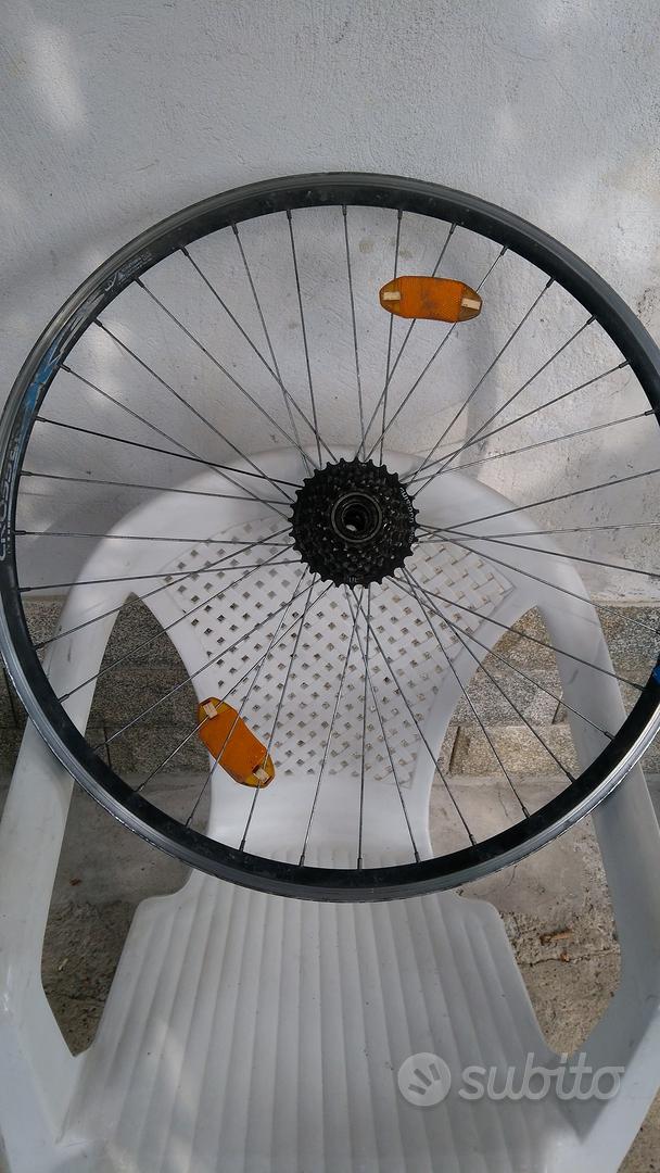 Cerchio bicicletta in alluminio completo di raggi - Biciclette In