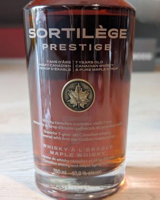 Sortilège Prestige - Liquore al whisky canadese