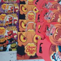 Set 12 borse in carta Halloween Chupa chups Kinder