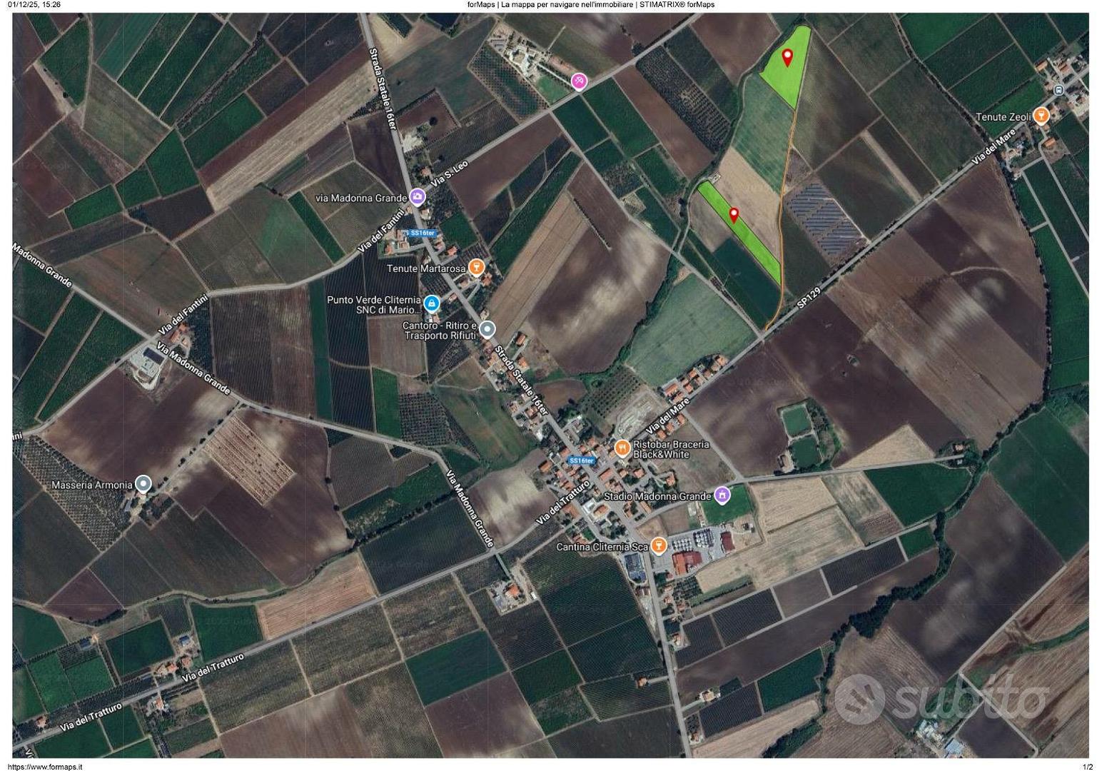 Nuova Cliternia-terreno di 27.800mq-Campomarino - Vista 4