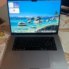 MACBOOK PRO 16 M1 2021-16”LIQUID RETINA XDR MI PRO