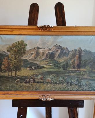 Dipinto di montagna