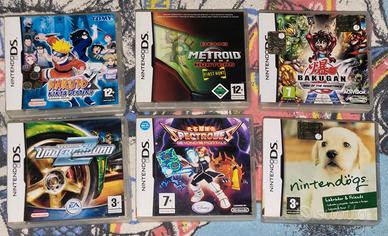Lotto Giochi Nintendo DS Originali Naruto Metroid