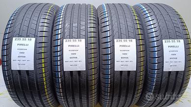 4 GOMME 235 55 18 PIRELLI RIF4722