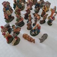 Statuette presepe in cartapesta