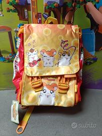 Zaino Hamtaro piccoli criceti vintage