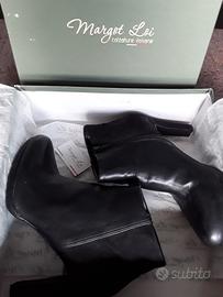 scarpe donna 38 nero tronchetto