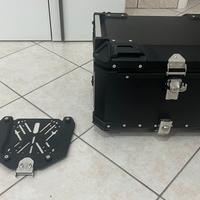 bauletto alluminio 55lt universale