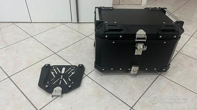 bauletto alluminio 55lt universale