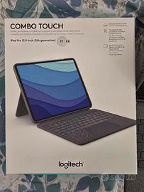 Logitech combo touch iPad pro 12.9 5 generazione 