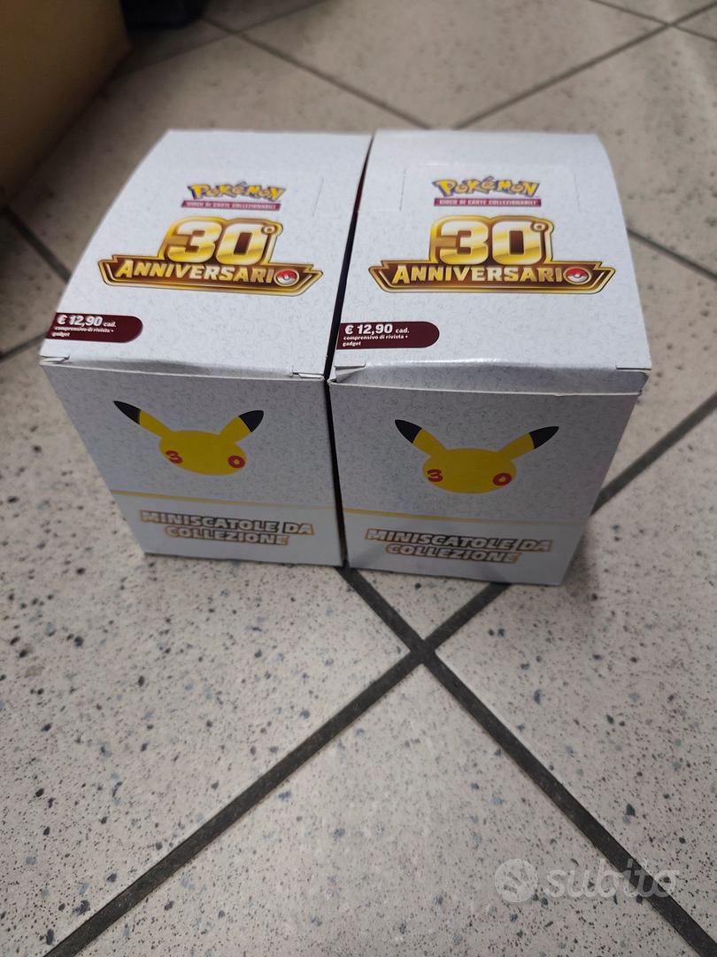 Pokemon Mini Tin 30 anniversario. - Collezionismo In vendita a Roma