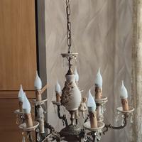 Lampadario Classico in ceramica