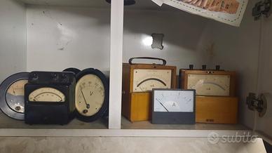 Strumenti elettrici di misura vintage