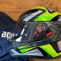 Coppia caschi moto agv e suomy