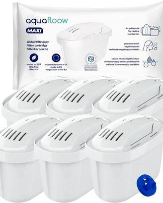 Aquafloow Set 6 Cartucce Filtranti Acqua