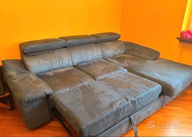 DIVANO BLU POLTRONE SOFA