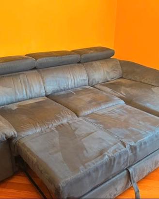 DIVANO BLU POLTRONE SOFA