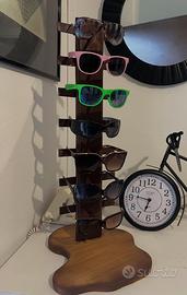 Porta occhiali legno artigianale