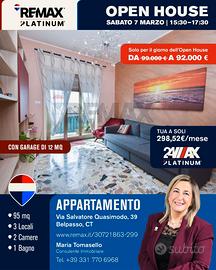 Appartamento con vista panoramica e garage