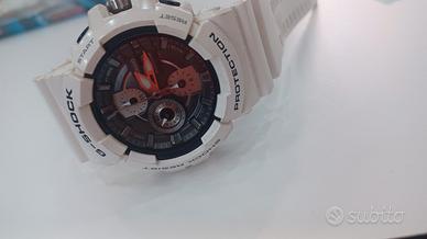 orologio casio g-shock bianco