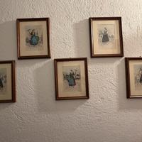 Set quadretti costumi Valsesiani