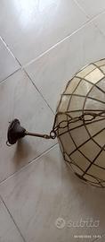 Lampadario in madre perla