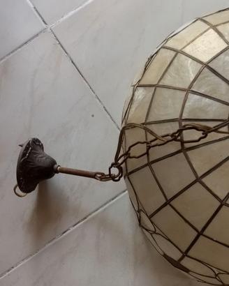 Lampadario in madre perla