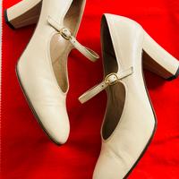 Scarpa donna Mary Jane Vintage N36 - color avorio