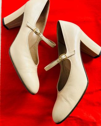 Scarpa donna Mary Jane Vintage N36 - color avorio
