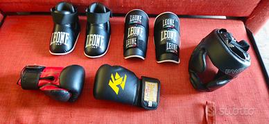 attrezzature kickboxing varia bambini 