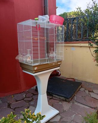 Voliera per Inseparabili / Pappagalli - Come Nuova