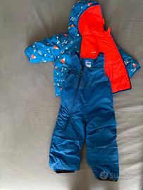 Abbigliamento da neve conpleto