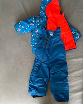 Abbigliamento da neve conpleto