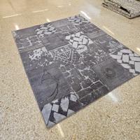 Tappeto moderno fatto a mano patchwork 