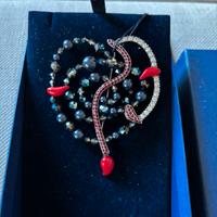 Spilla vintage Swarovski Bloomy