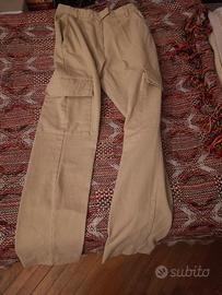 pantaloni donna beige Promod taglia 42