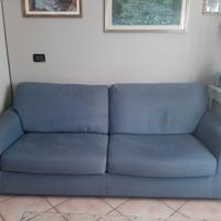Divano letto Poltrone & Sofà colore azzurro