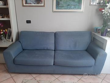 Divano letto Poltrone & Sofà colore azzurro