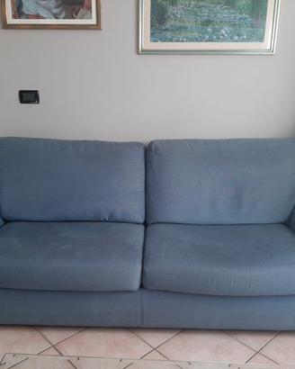 Divano letto Poltrone & Sofà colore azzurro