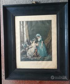 antica stampa di genere