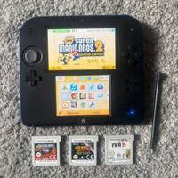 Nintendo 2DS console SUPER MARIO con 4 giochi
