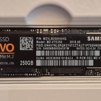 SSD m.2 Samsung 970 EVO 250 GB