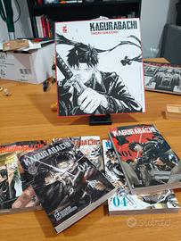 Kagurabachi primi 5 volumi con Shikishi di lancio