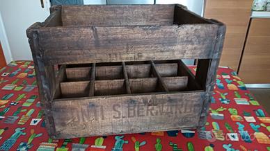 Portabottiglie in legno Vintage 
