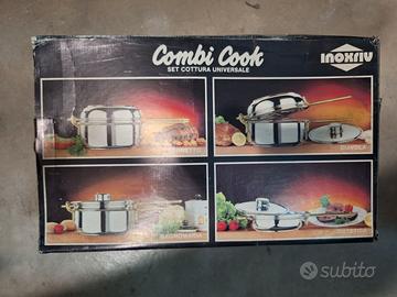 RIBASSATO A 75 EURO!!! Set pentole combi cook