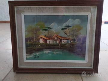 Dipinto ad olio di Antonio Ponticelli