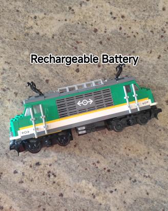 Treno Lego locomotiva batteria ricaricabile 