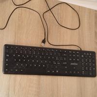 Tastiera a membrana USB silenziosa – Perixx
