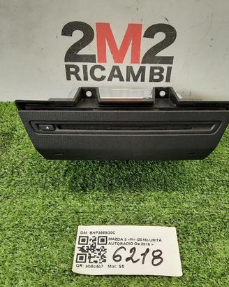 AUTORADIO MP3 MAZDA 3 Serie BHP3669G0C (13>)