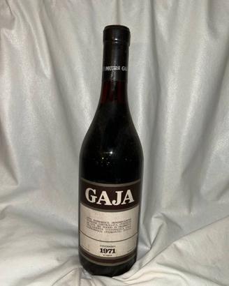 Gaja Barbaresco del 1971